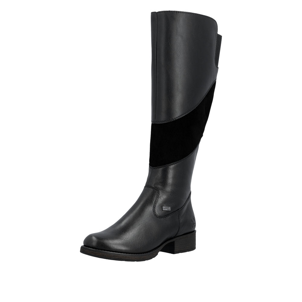 Rieker Z9566-00 Faith Black Boots