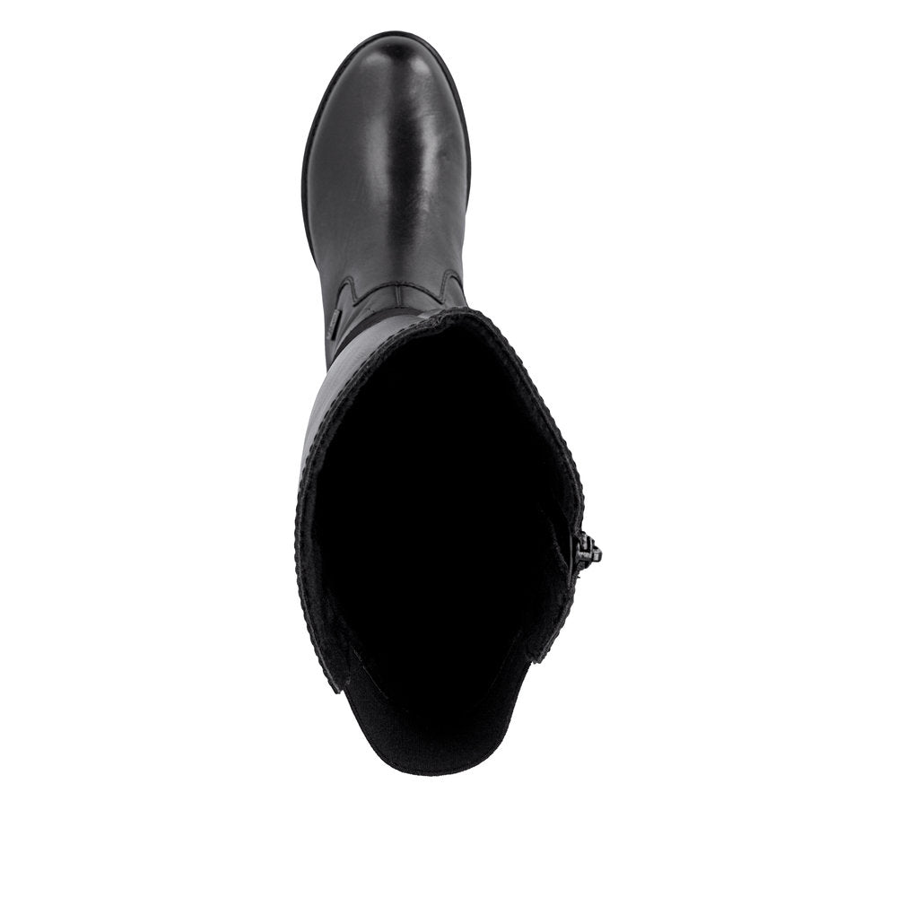 Rieker Z9566-00 Faith Black Boots