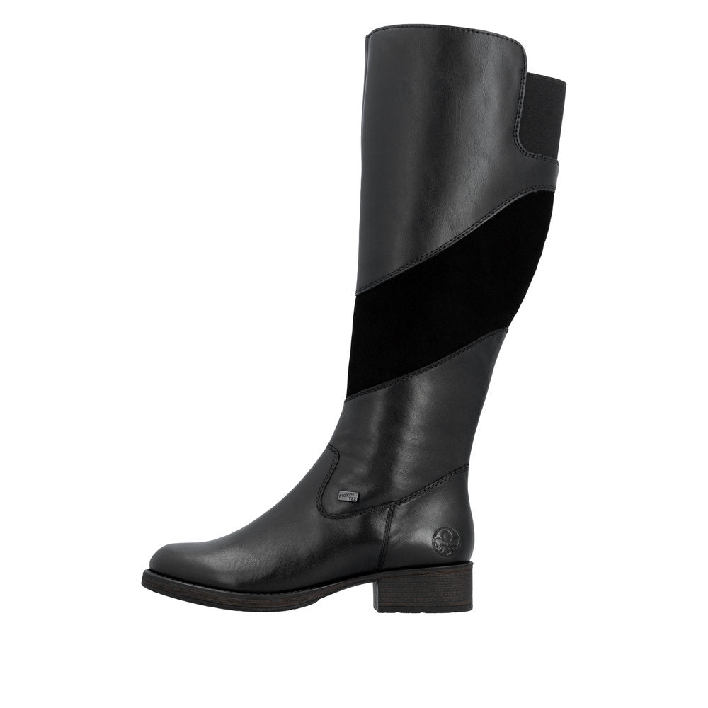 Rieker Z9566-00 Faith Black Boots
