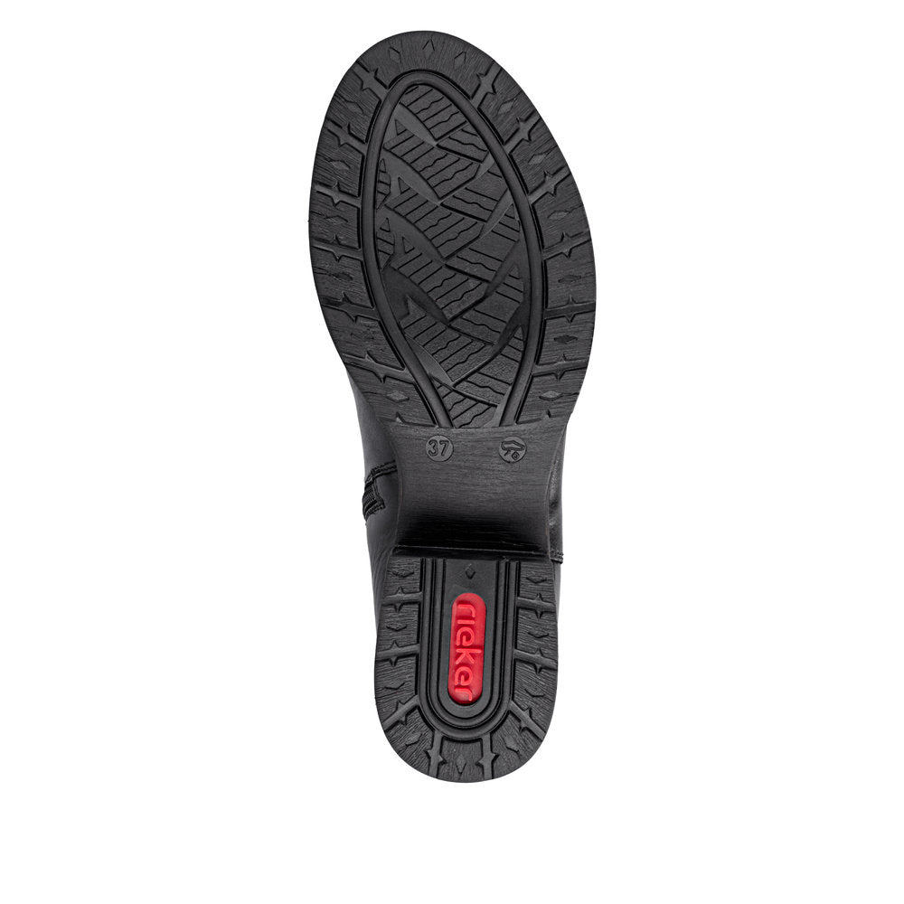 Rieker Z9566-00 Faith Black Boots