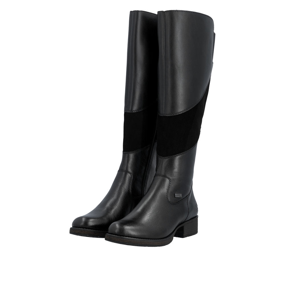 Rieker Z9566-00 Faith Black Boots