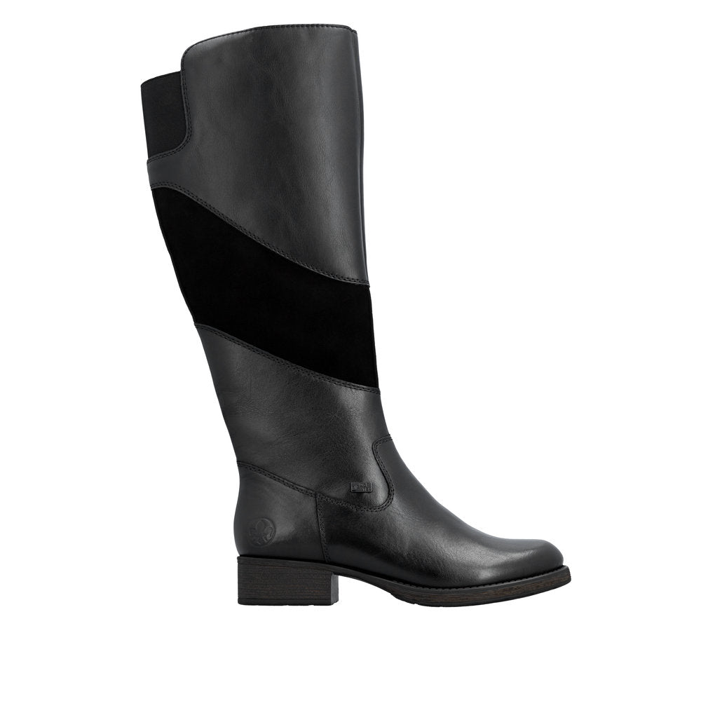 Rieker Z9566-00 Faith Black Boots