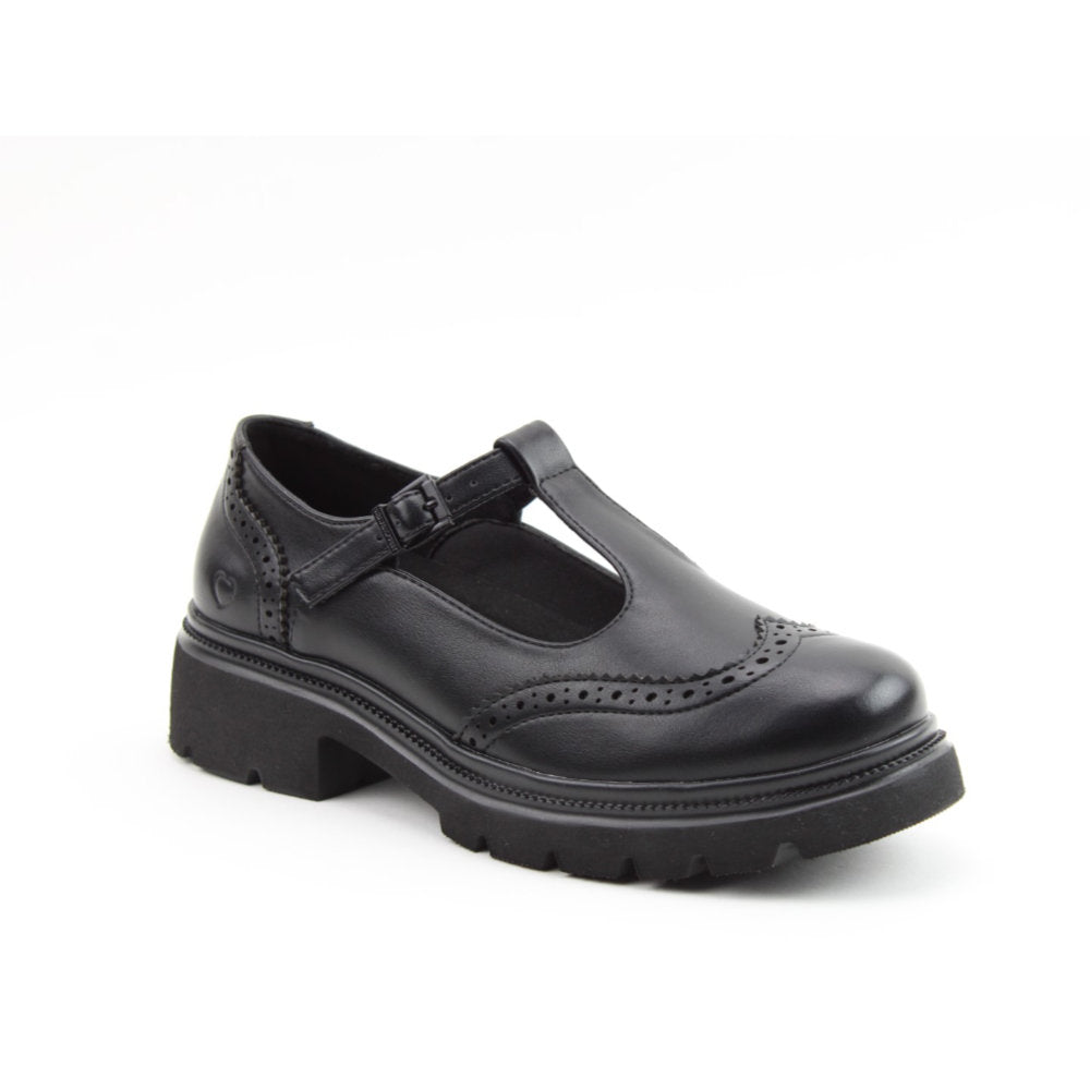 Heavenly Feet Cradle Black Shoes