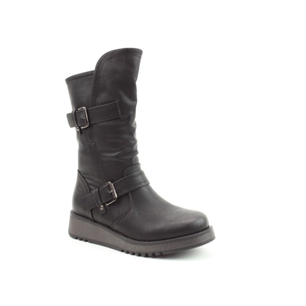 Heavenly Feet Hannah4 Black Boots