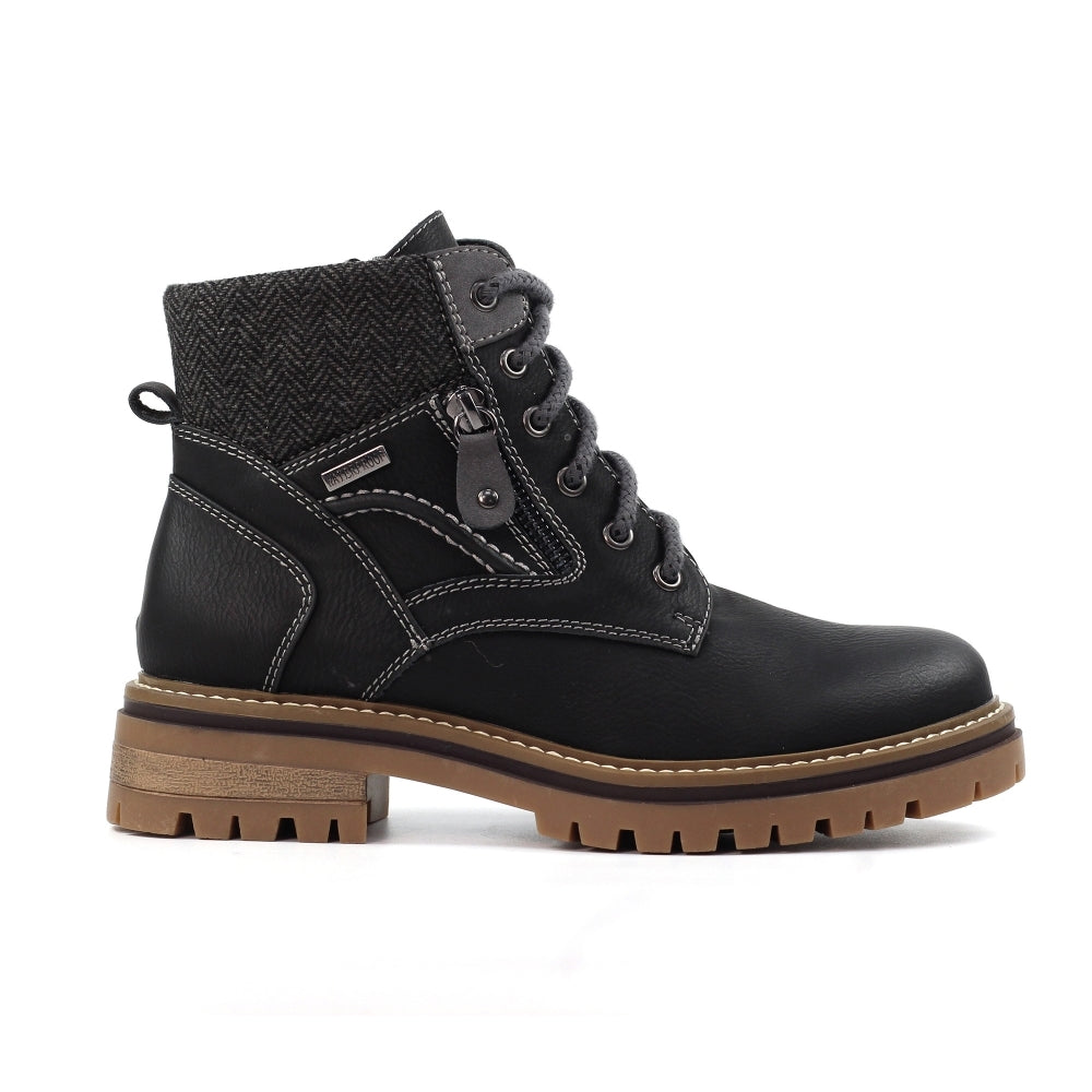 Lunar Caramel Black W/Proof Boots GLB212 BK