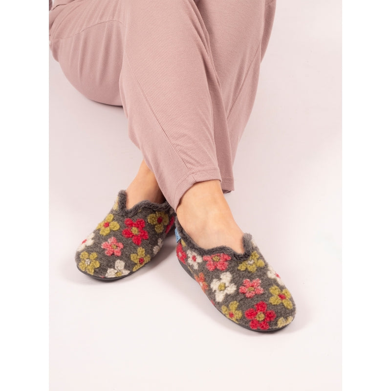 Lunar Lychee Grey Slippers KLA253 GR