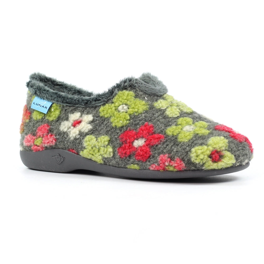 Lunar Lychee Grey Slippers KLA253 GR