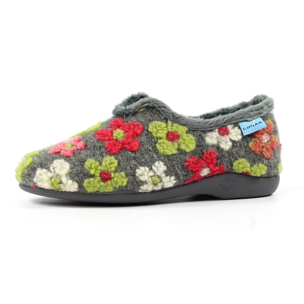 Lunar Lychee Grey Slippers KLA253 GR