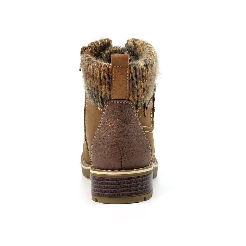 Lunar Millie Tan Waterproof Boots GLB123 TN