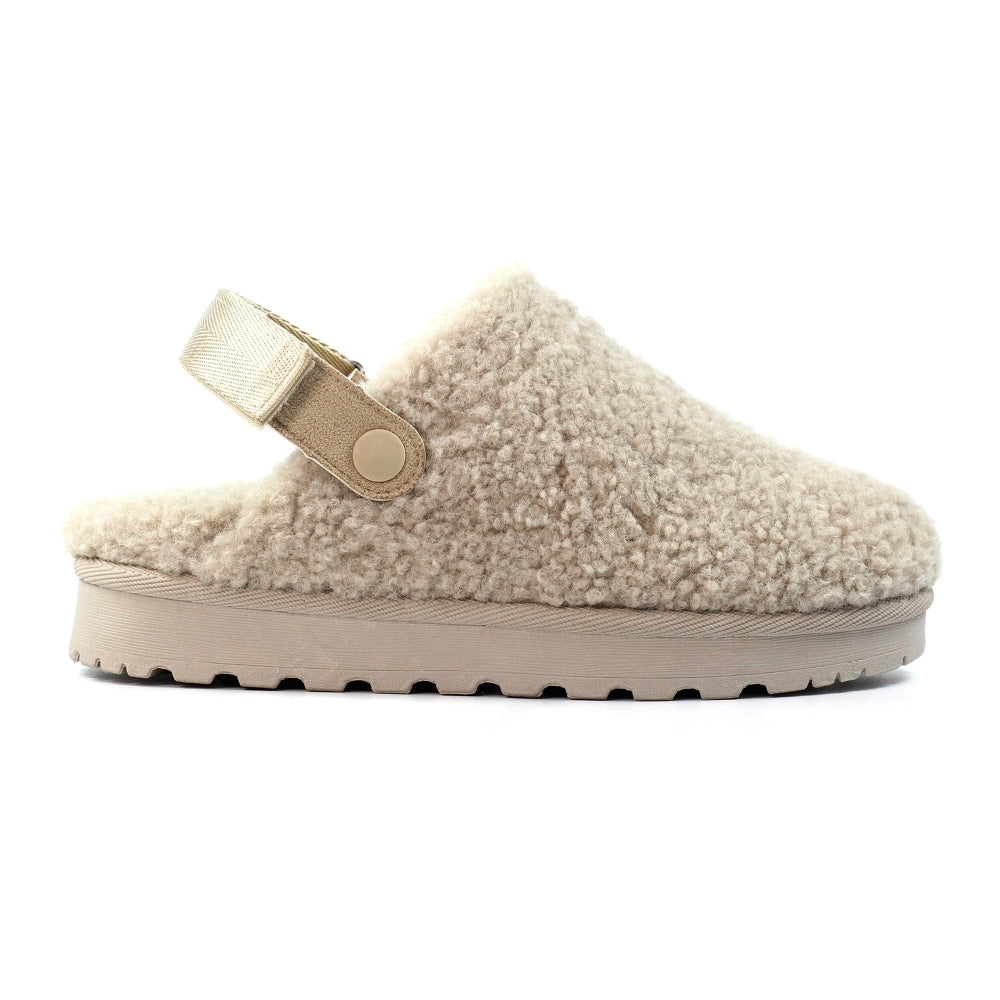 Lunar Naples Beige Slippers KLZ002 BG