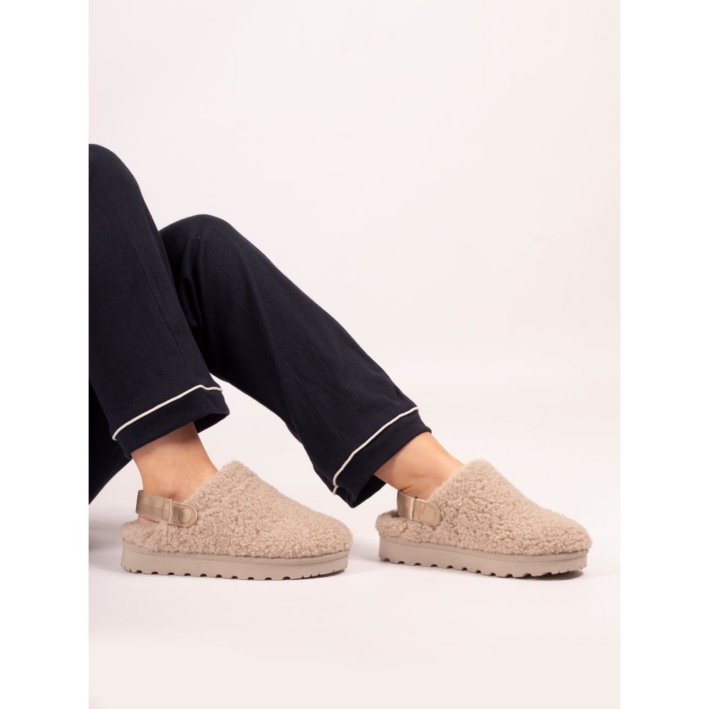 Lunar Naples Beige Slippers KLZ002 BG