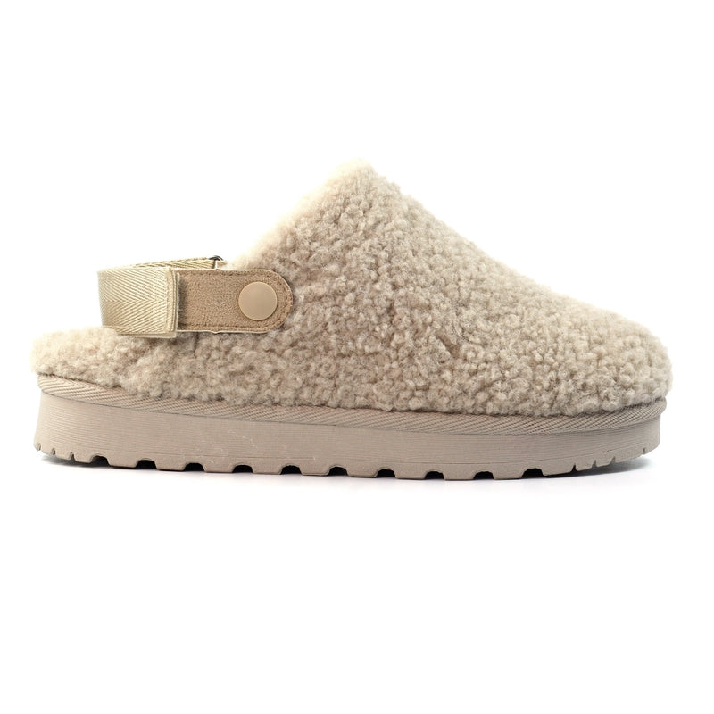 Lunar Naples Beige Slippers KLZ002 BG