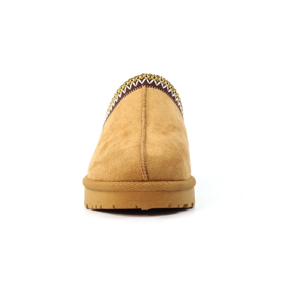 Lunar Nepal Tan Slippers KLZ003 TN