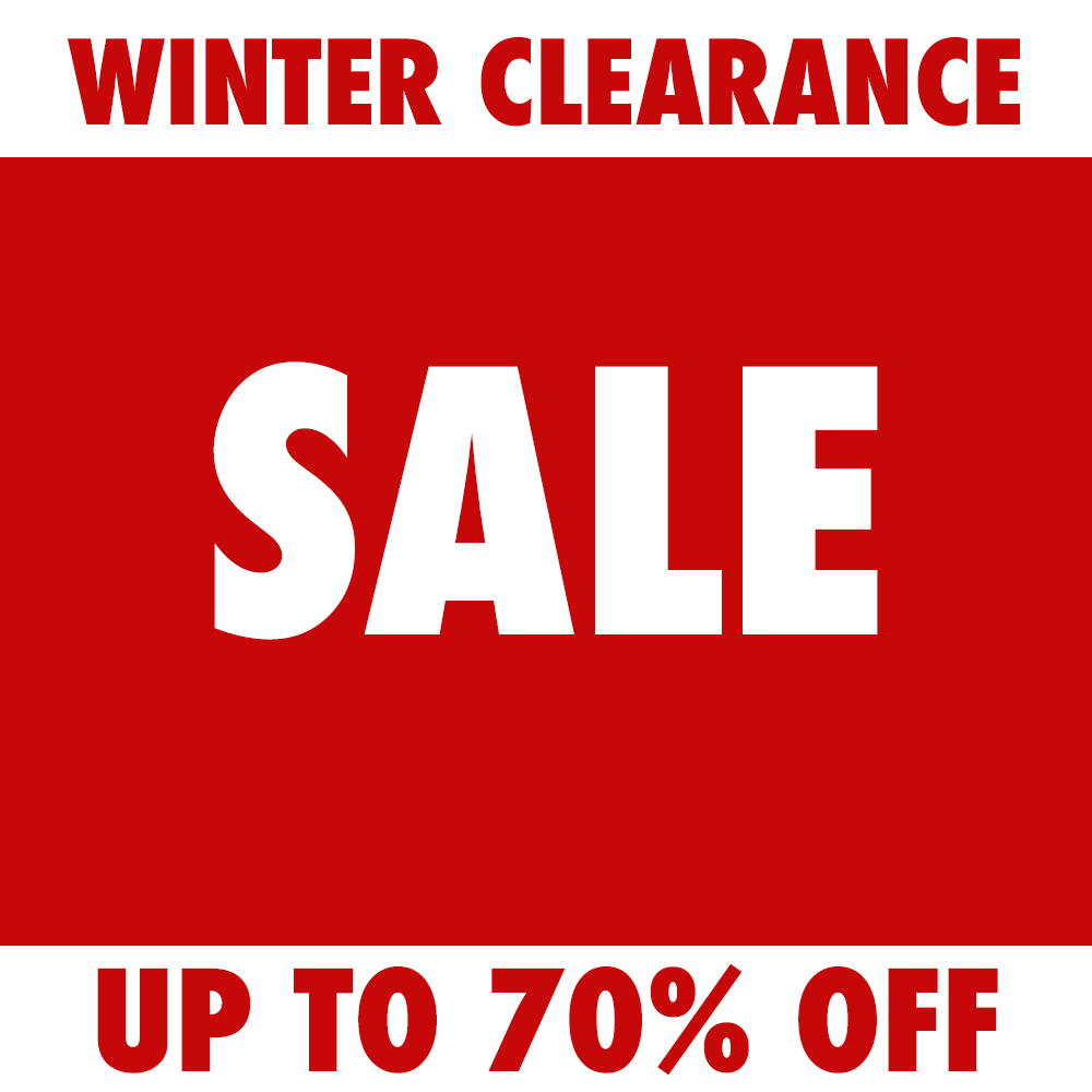 winter clearance sale up to 70% off