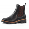 Lunar Ribble Black Ankle Boots GLB225 BK