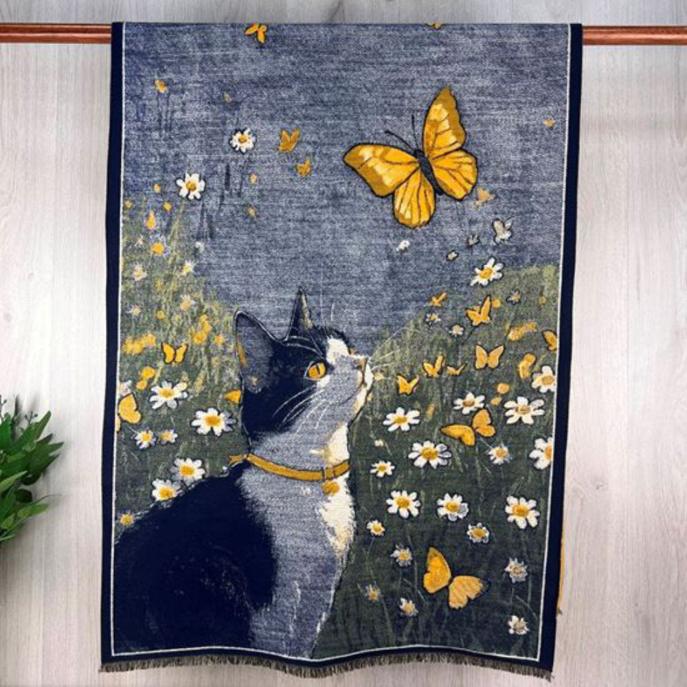 Reevo S6160 Grey Cat Scarf