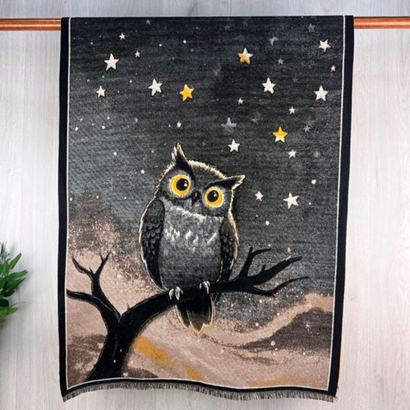 Reevo S6160 Grey Owl Scarf