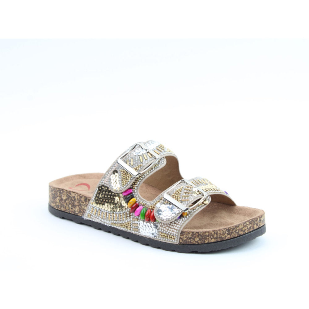 Heavenly Feet Jess Beige Sandal