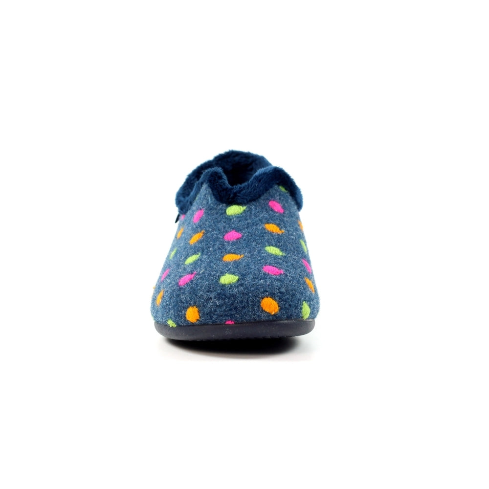 Lunar Studio Navy Full Slippers KLA220 BL