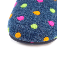 Lunar Studio Navy Full Slippers KLA220 BL