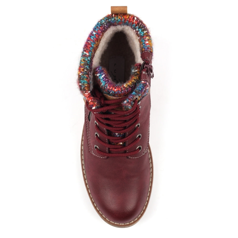Lunar Tabasco Burgundy W/Proof Boots GLB204 BU